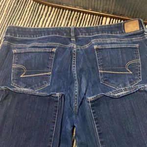 American Eagle Straight stretch denim